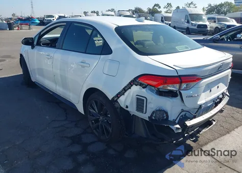 2025 Toyota Corolla Hybrid Se from USA, damaged, VIN JTDBCMFE1S3106968